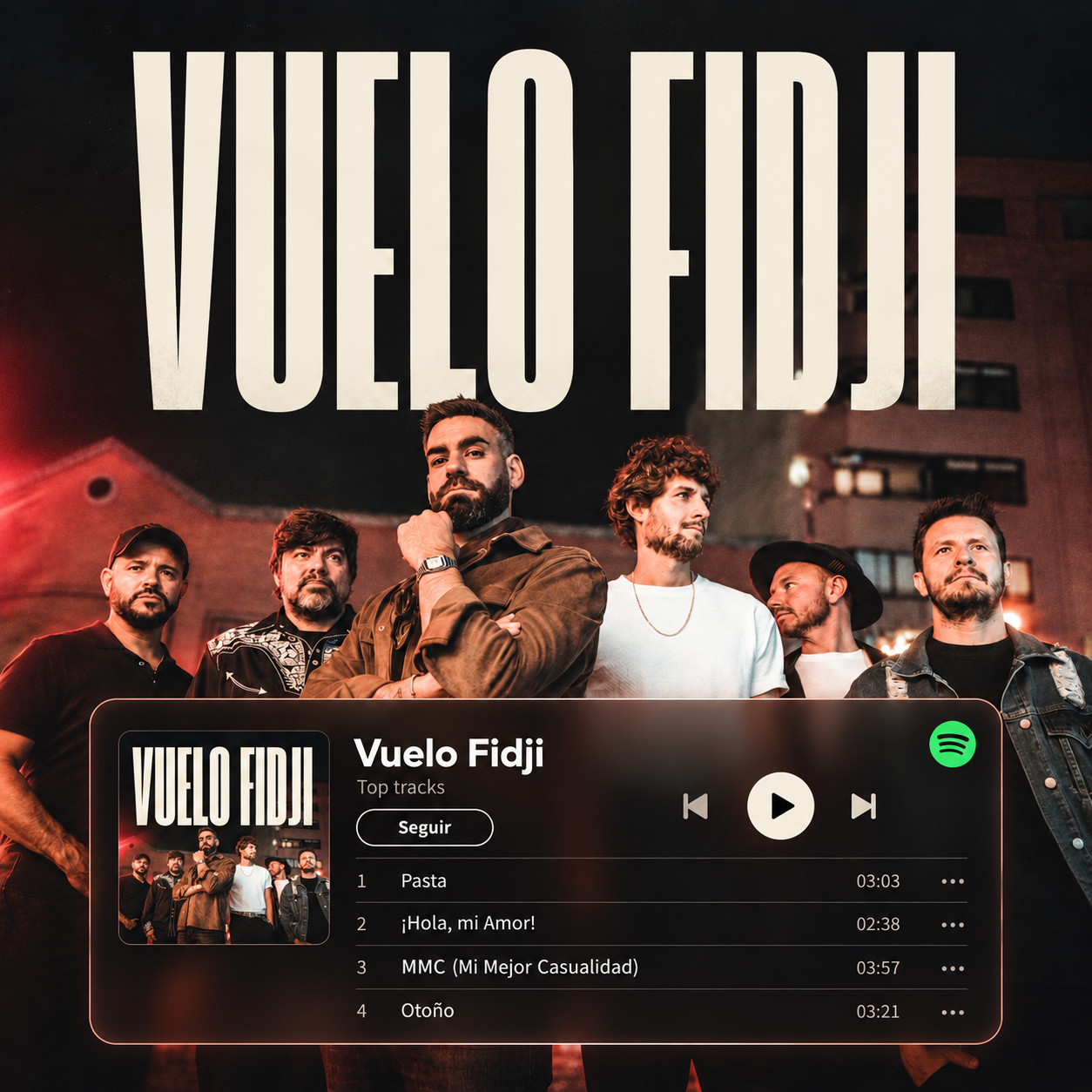 Póster de Vuelo Fidji